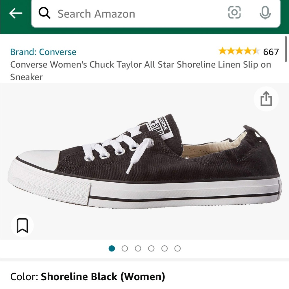 Black Converse